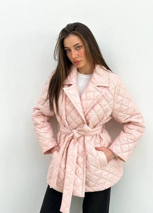 Куртка стьобана весняна є в 4х кольорах