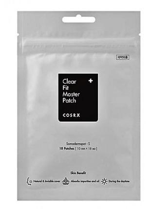 Ультратонкі патчі від прищів cosrx clear fit master patch
