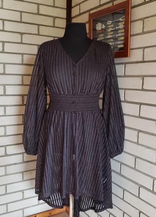 Платье нарядное shein с удлиненной спинкой 14-16 р-ру.