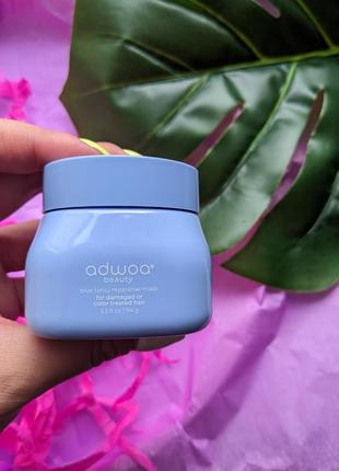 Adwoa beauty blue tansy restorative mask відновлююча маска для волосся