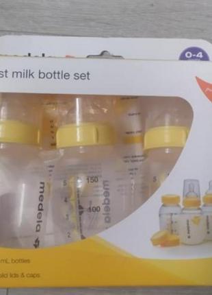 Набор из 3х бутылочек medela 0-4 мес1 фото