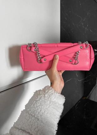 Женская сумка yves saint laurent puff pink8 фото