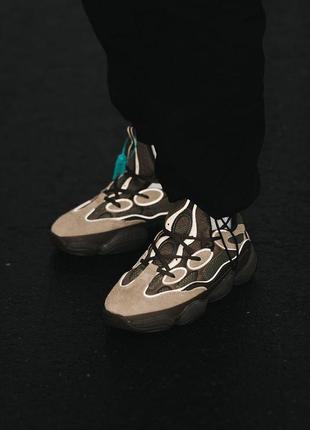 Мужские кроссовки adidas yeezy boost 500 ash grey 40-41-42-43-44-454 фото