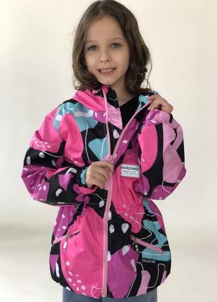 Ветровка для девочки на флисе. ветровка на флисе