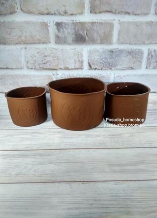 Набір силіконових форм для випікання т001 ∙ пасхальні форми для випікання пасок та пасок, 3 шт в ком