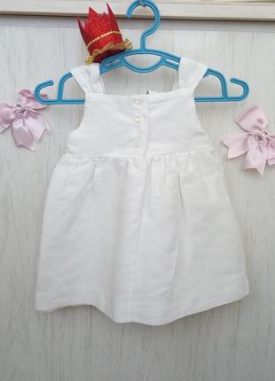 Нарядное платье девочке 3-6 месяцев2 фото
