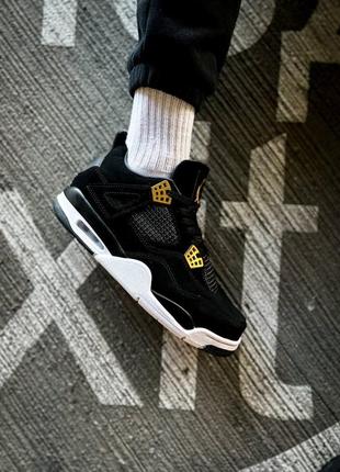 Кроссовки nike air jordan 4 retro "royalty"