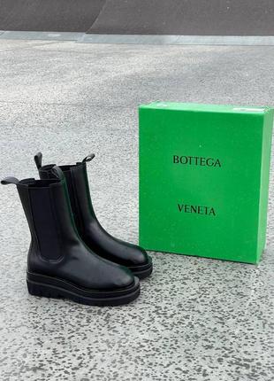 Ботинки в стиле bottega vneta premium женские