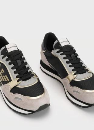 Кросівки італія, оригінал emporio gravierter armani x3x058