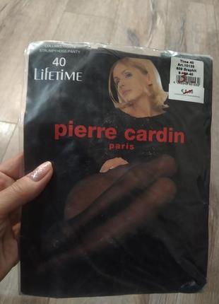 Pierre cardin, черные колготки 40 ден, размер 38-40