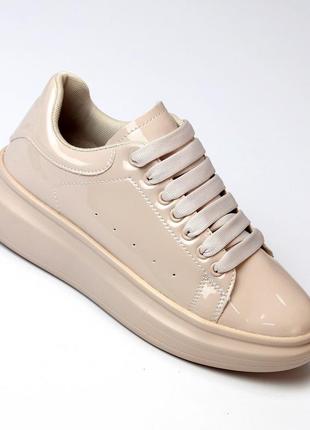 Кеды кроссовки лак лаковые глянец
