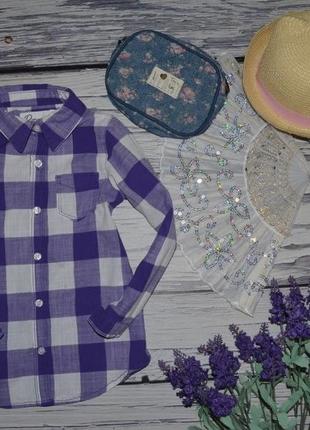 4 роки 104 см фірмова сорочка модна блузка і ефектна клітка