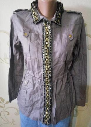 Innocence . суперстильная ветровка куртка пиджак . хлопок
