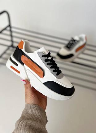 Кроссовки женские эко-кожа 36-41р