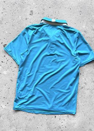 Nike dri-fit men’s blue short sleeve polo shirt поло4 фото