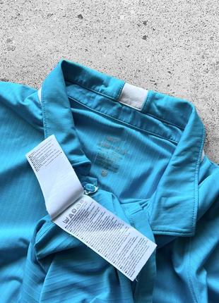 Nike dri-fit men’s blue short sleeve polo shirt поло7 фото