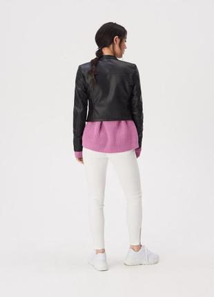 Куртка жіноча демісезонна екошкіра нова sinsay польща, розмір m, l, xl4 фото