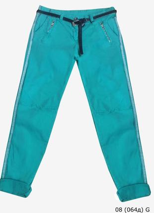 Джинсы женские с лампасами. цв: зеленый, синий. стильные женские джинсы. 08 (064д) g