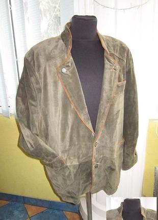 Оригінальна чоловіча замшева куртка - піджак. coletti. італія. лот 428