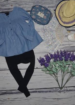 12 - 18 місяців 86 см h&m сорочка блузка для модниць очманіло модна і ефектна під джинс