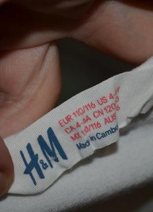 4 - 6 лет 116 см h&m очень модная и шикарная футболка стильной девочке 3д принт котята7 фото