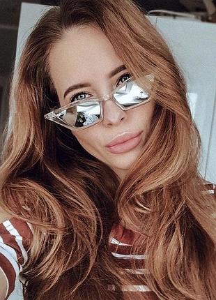 Узкие слнцезащитные очки защита uv 400 sunglasses