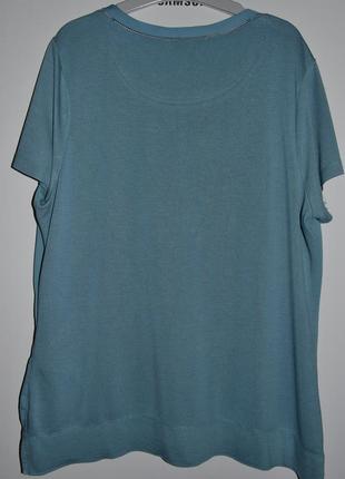 Блузка - футболка бренда expresso ( turkey ) из двух видов тканей3 фото