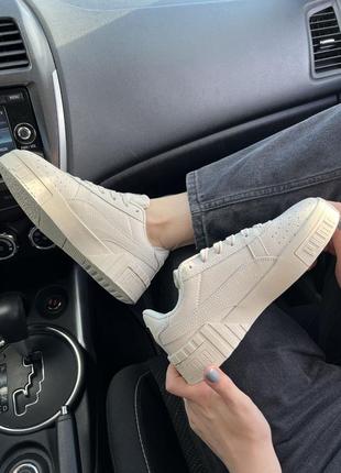 Кроссовки puma cali beige3 фото