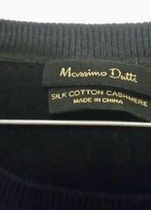 Реглан massimo dutti original шовк-бавовна-кашемір. 2