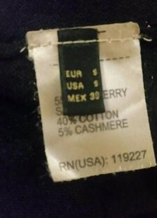 Реглан massimo dutti original шовк-бавовна-кашемір. 3