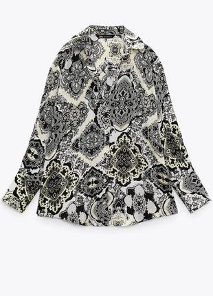 Рубашка зара, яркая рубашка зара новая коллекция 🔥7 фото