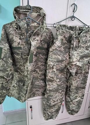 Тактичний гірка костюм піксель армійський військовий зсу6 фото