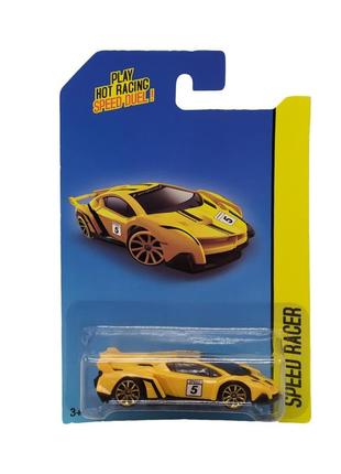 Машина металева "гонка"  868 (жовтий)
