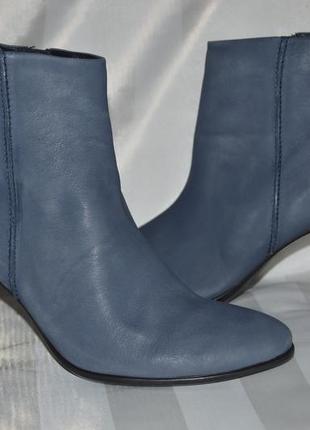 Ботильоны ботинки кожа ессо размер 40, ботильони черевики шкіра