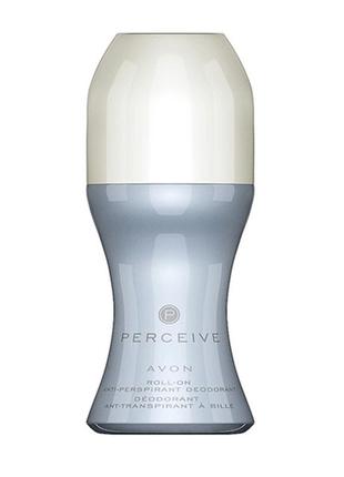 Дезодорант-антиперспирант с шариковым аппликатором avon perceive