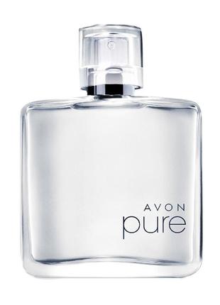 Туалетна вода avon pure для нього 75 мл, ейвон пур