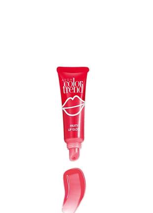 Блеск для губ avon «фруктовый» strawberry