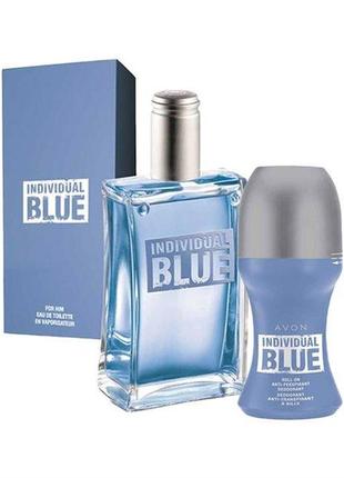 Набор avon individual blue, эйвон индивидуал блю