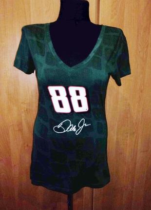 Футболка-туніка м т. зелена