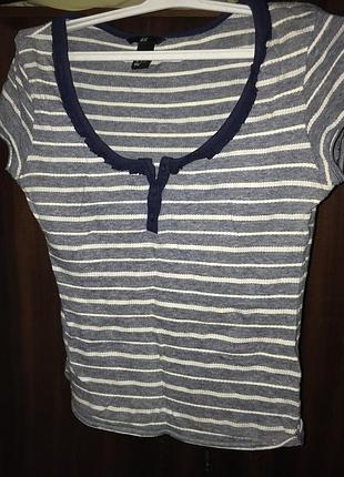 Футболка кофта майка смугаста