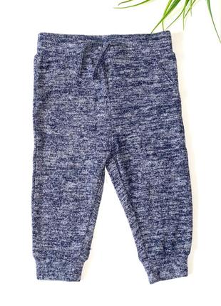 Спортивні штани для хлопчиків. розмір: 74 (6-9 міс.) ⚜️ синього/ сірого кольору /бренд:  ovs3 фото