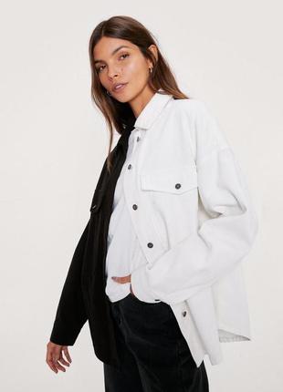 Нова брендова джинсова куртка оверсайз від бренду nasty gal