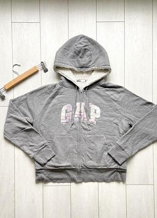Zip худі gap жіноче толстовка пайта батник мастерка спортивна кофта з міхом