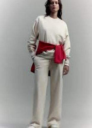 Костюм зара zara - молочный м-л