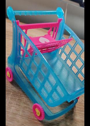 Візок кошика для супермаркету shopkins
