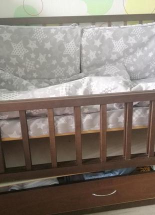 Кровать детская, кроватка маятник2 фото