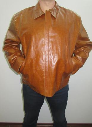 Куртка нова натуральна шкіра розмір хл туреччина