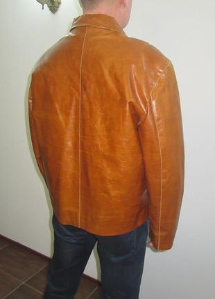 Куртка новая натуральная кожа размер хл турция5 фото