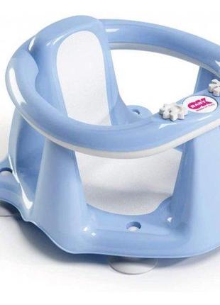 Сидіння дитяче нековзаюче з термодатчиком ok baby flipper evolution, колір блакитний (37995535)