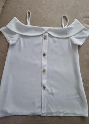 Майка топ с открытыми плечами quiz